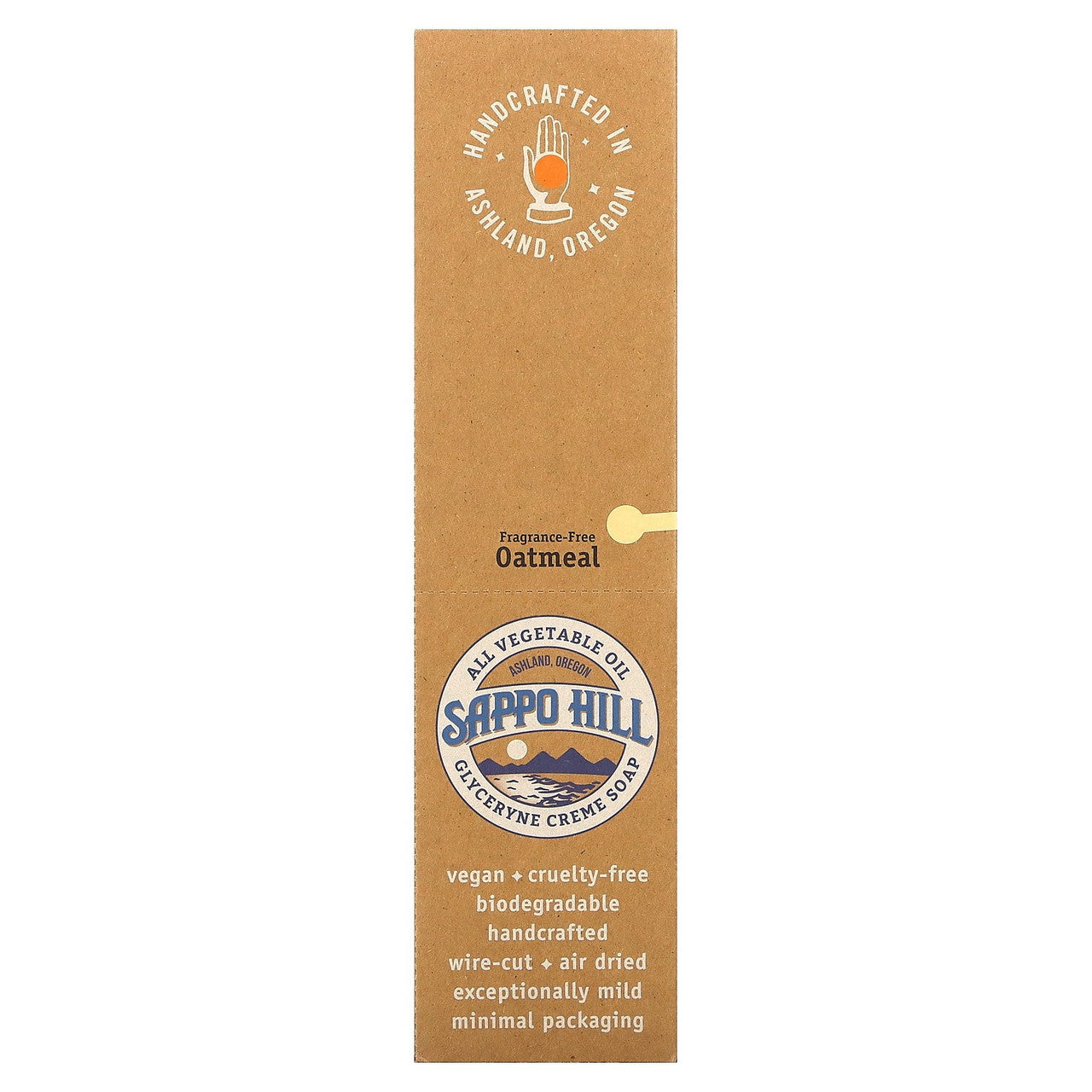 Sappo Hill Oat Glycerine Natural Cream Soap (12x3.5 Oz)-1