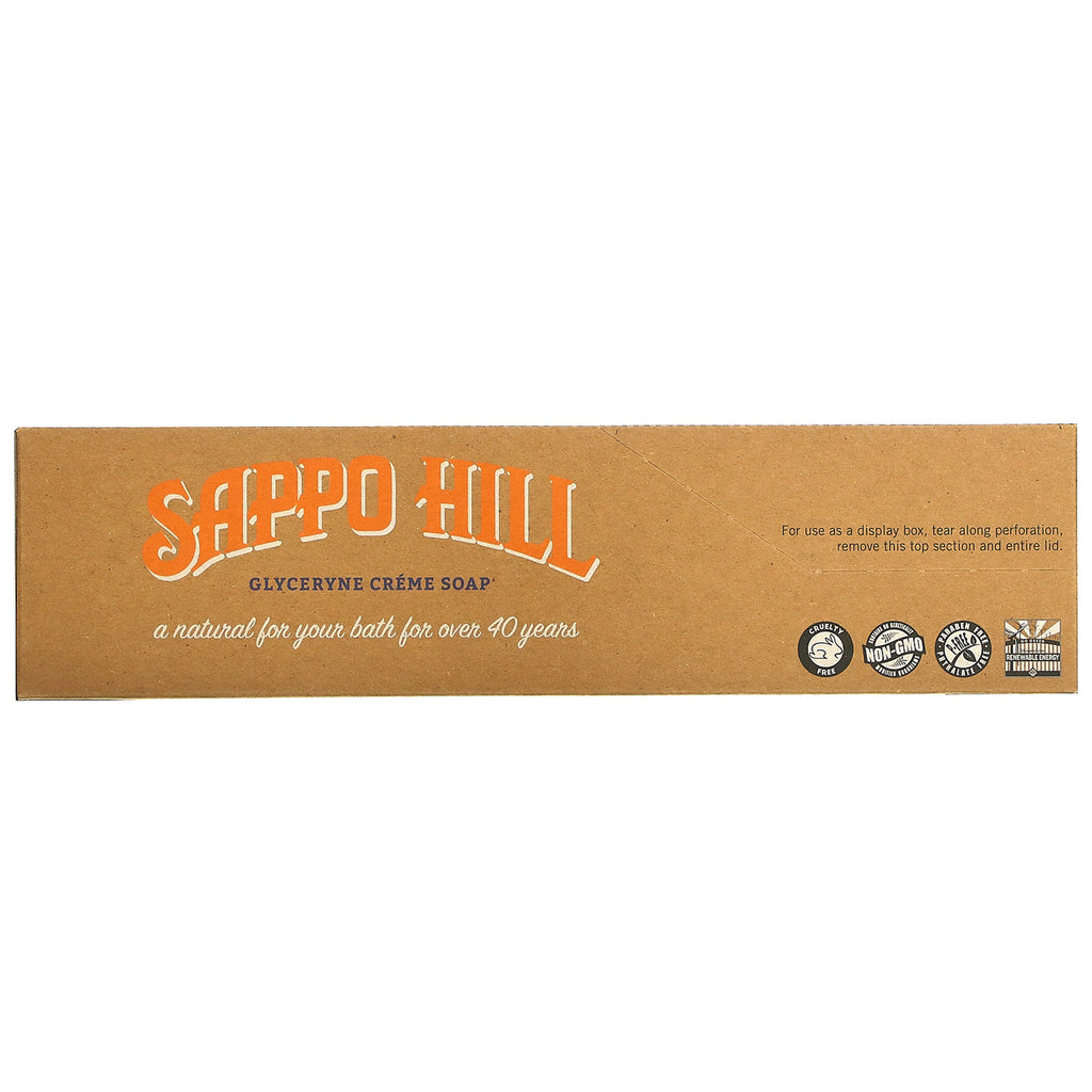 Sappo Hill Oat Glycerine Natural Cream Soap (12x3.5 Oz)-3