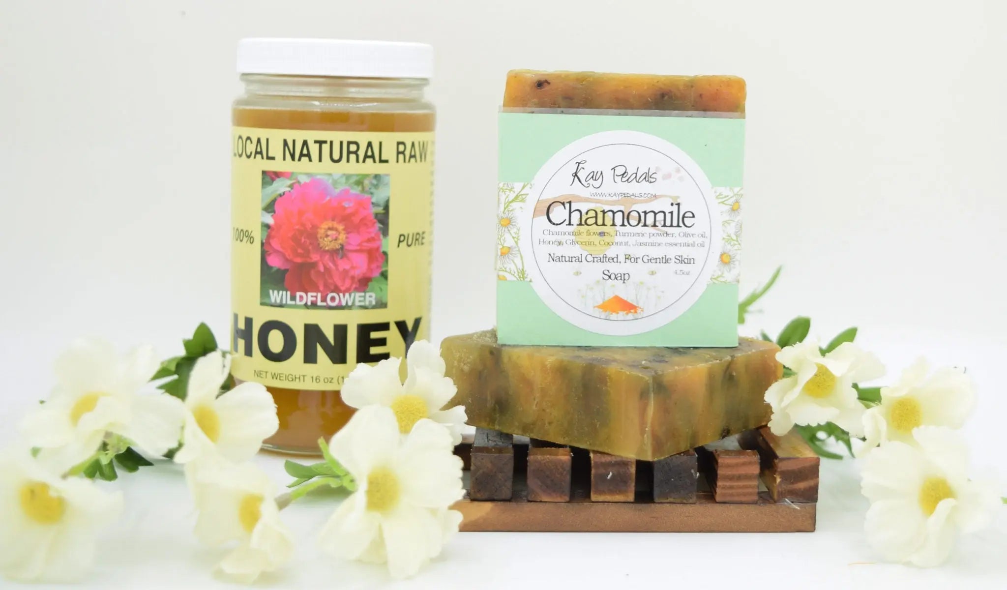 Chamomile Natural Hand Crafted  Soap Bar 4.5 oz-0