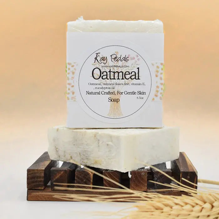 Oatmeal Natural Crafted Bar Soap 4.5oz-0