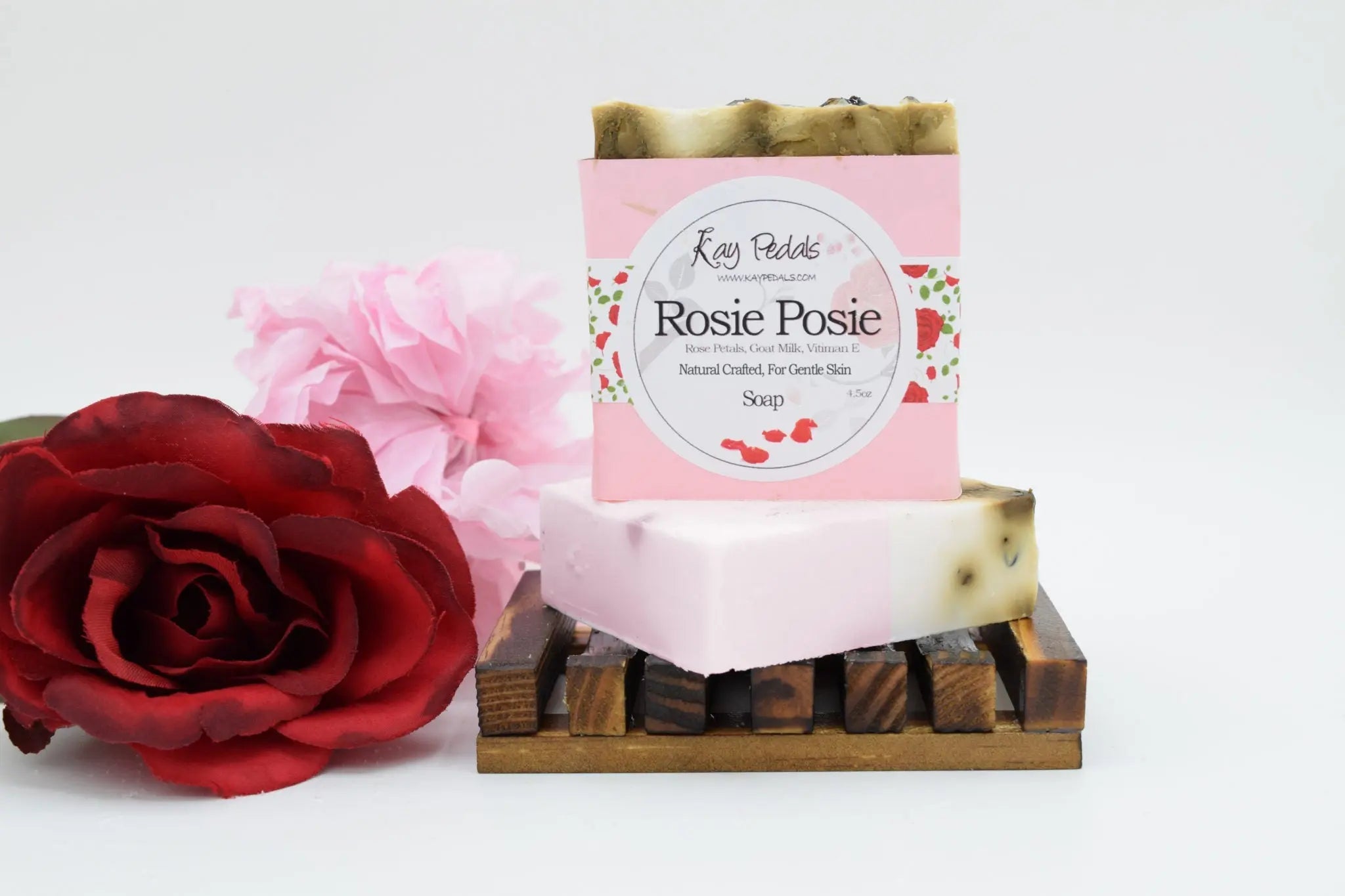 Rosie Posie Natural Crafted Bar Soap 4.5oz-0