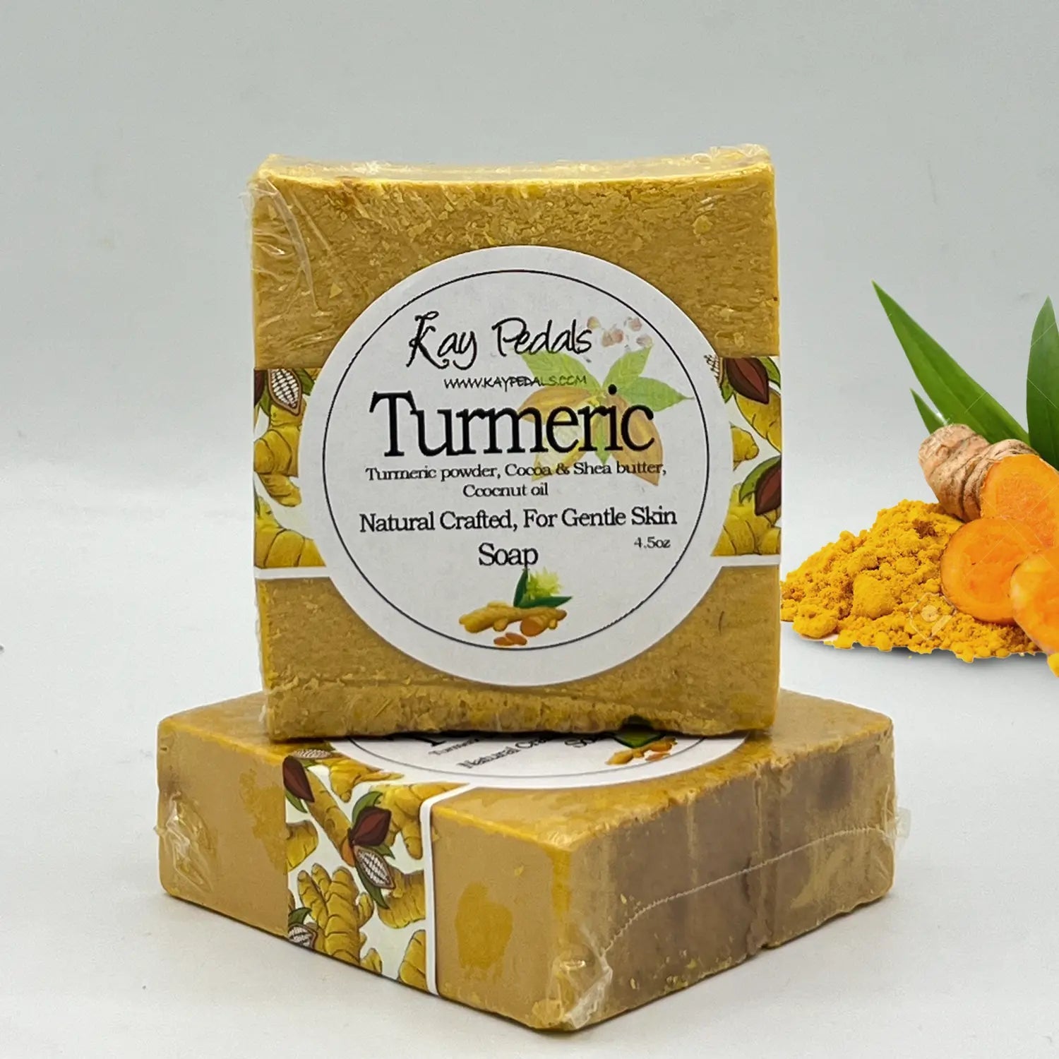 turmeric Natural Crafted Bar Soap 4.5oz-0