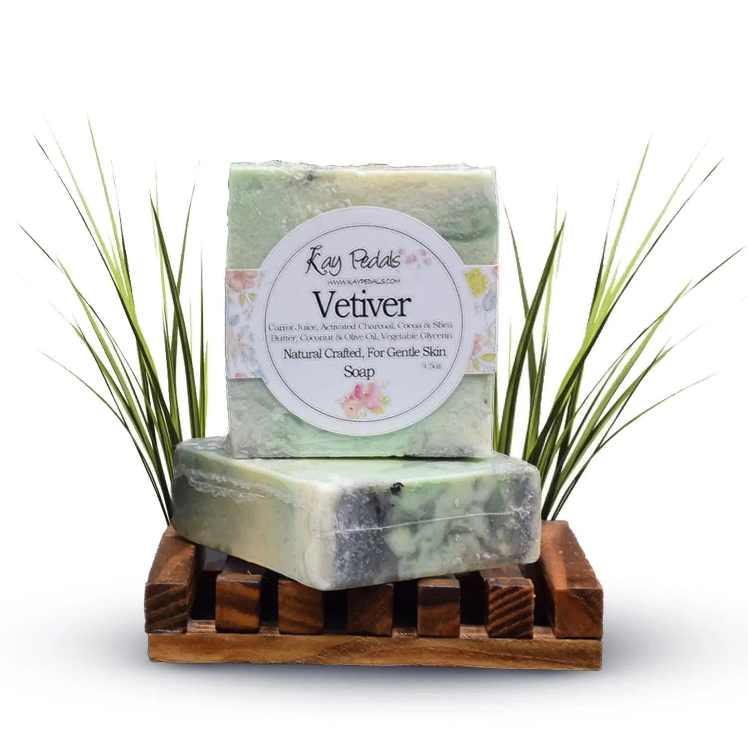 Vetiver Natural Crafted Bar Soap 4.5oz-0