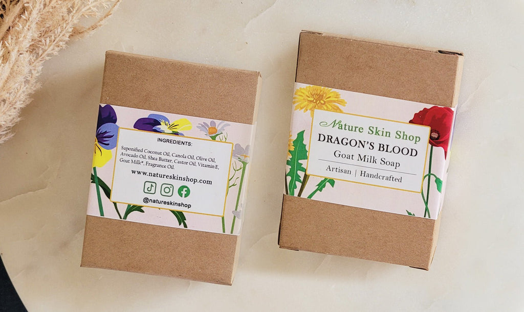 Dragons Blood Goat Milk Soap, Natural Cold Process-4