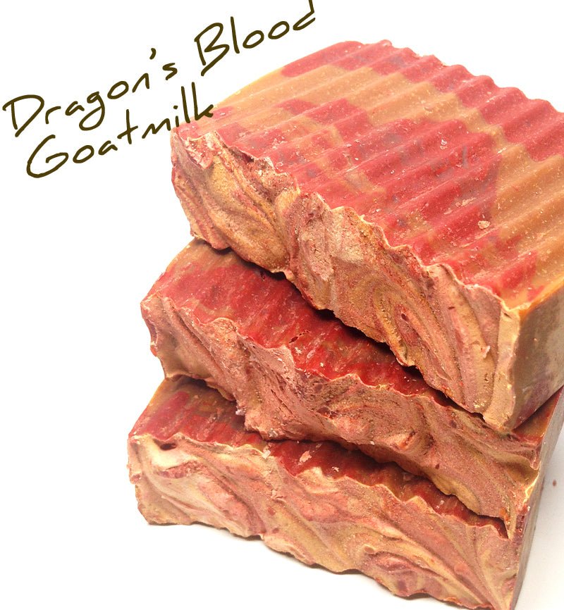Dragons Blood Goat Milk Soap, Natural Cold Process-1