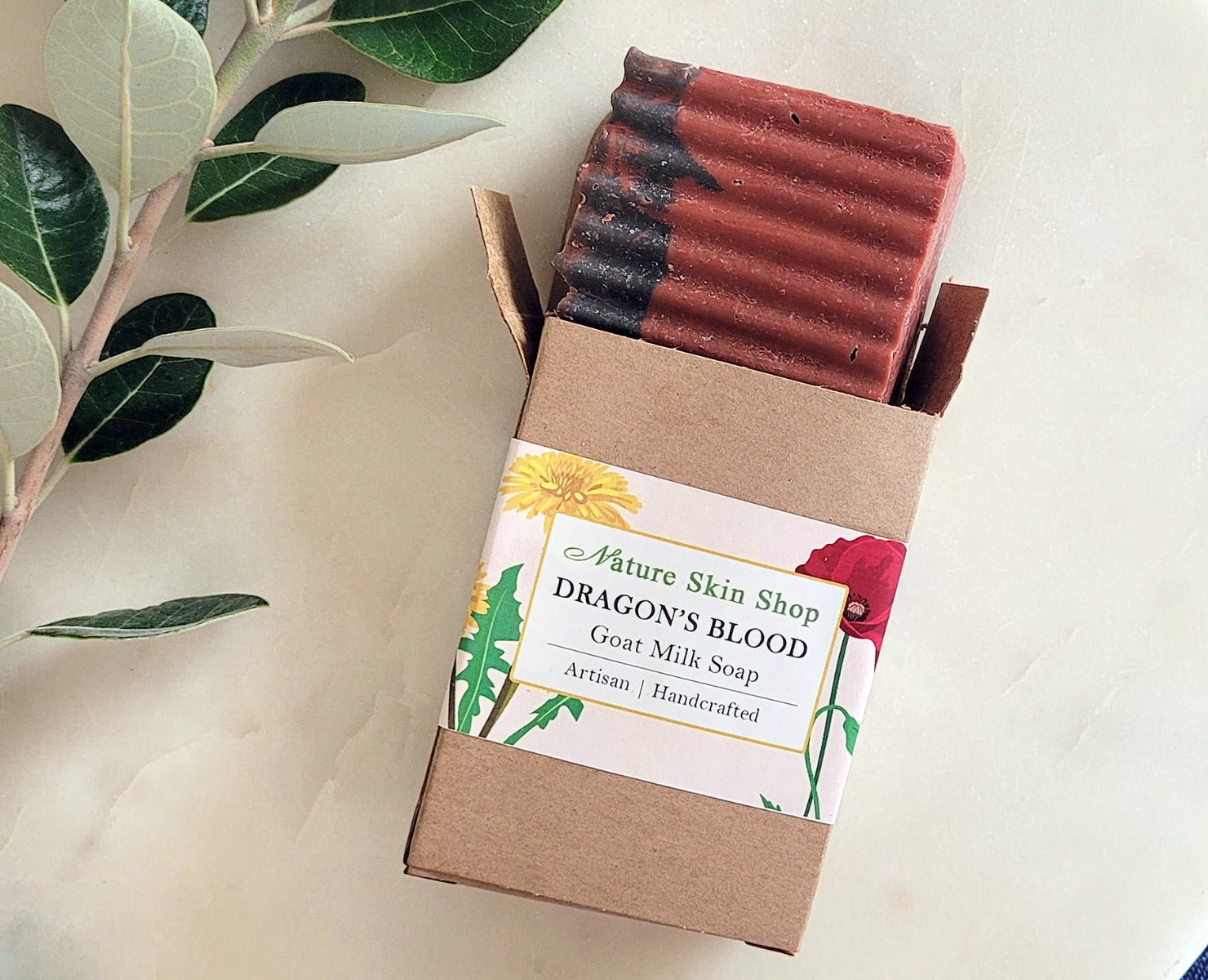 Dragons Blood Goat Milk Soap, Natural Cold Process-3