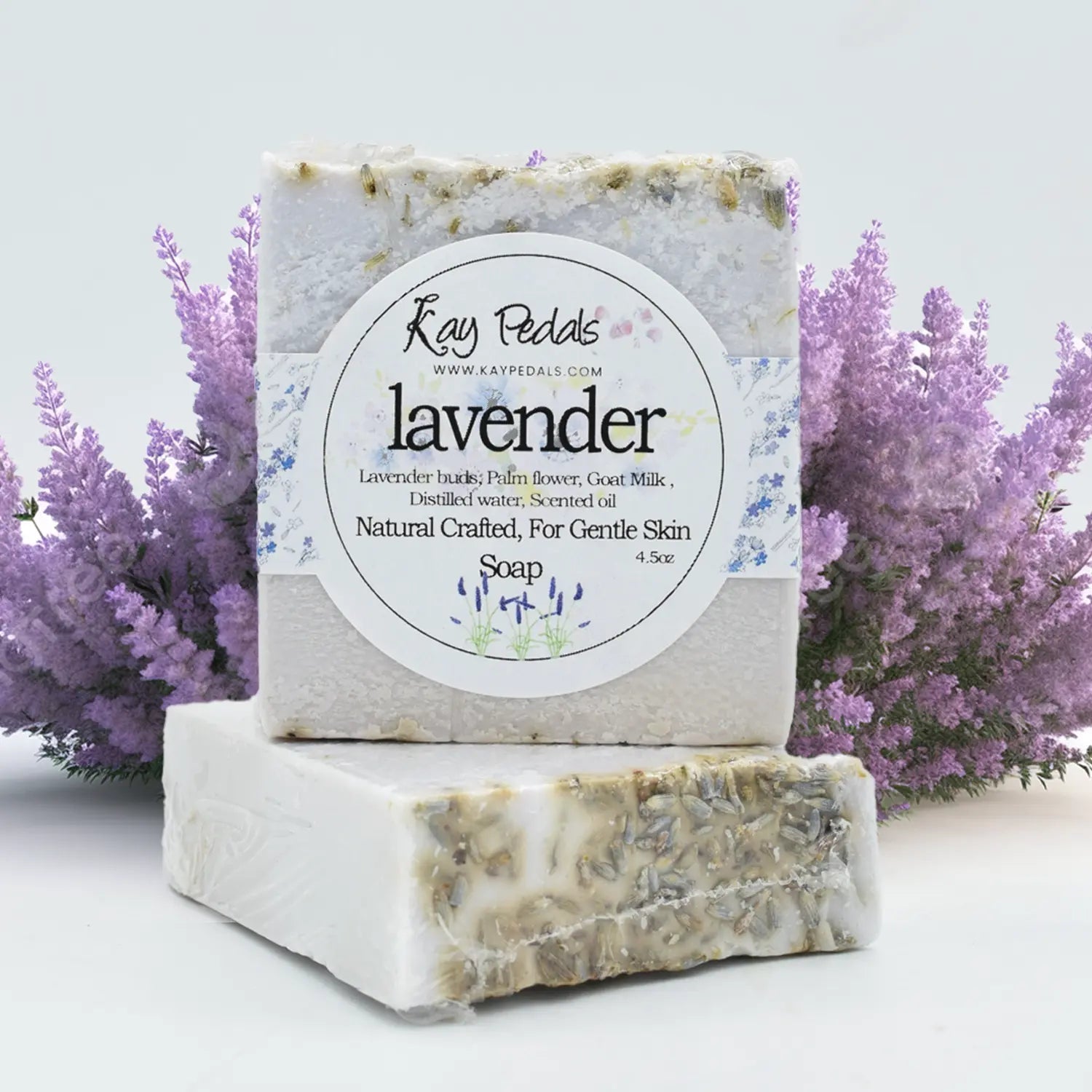 lavender Natural Crafted Bar Soap 4.5oz-0